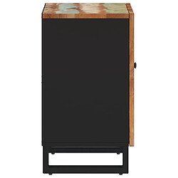 Acheter vidaXL Armoire de salle de bain 38x33x58cm bois massif de récupération