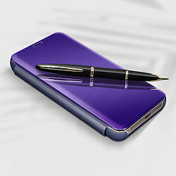 Acheter Avizar Étui Clear View Samsung Galaxy S22 avec Clapet Miroir Support Vidéo violet