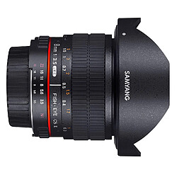 Samyang 8mm F3.5 UMC Fish-Eye CS II Objectif Noir