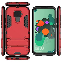 Wewoo Coque Rigide PC + TPU antichoc avec support pour Huawei Nova 5i Pro rouge