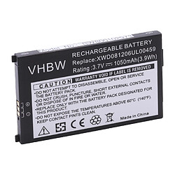 vhbw batterie remplace Doro EASYUSE 3.7/700 pour smartphone (1050mAh, 3,7V, Li-Ion)