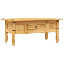 Maison Chic Table basse,Table Console Table d'appoint, Table pour salon Pin mexicain Gamme Corona 100 x 55 x 45 cm -MN91799