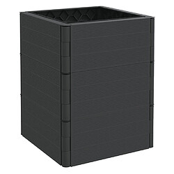 Acheter Maison Chic Jardinière,Bac à fleurs - pot de fleur anthracite PP -GKD11002