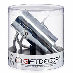 Gift Decor Suspension 220-250 V 60 W Argenté Métal (6 Unités)