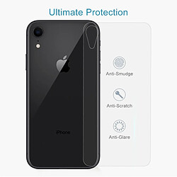 Acheter Wewoo Film de protection arrière en verre trempé 9H pour iPhone XR