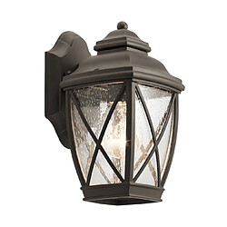 Elstead Lighting Applique murale extérieur Tangier Bronze Ancien