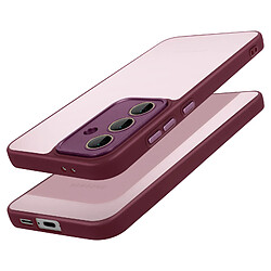 Avizar Coque pour Samsung Galaxy S24 FE Dos Rigide Contour Souple Violet