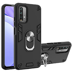 Coque en TPU avec béquille rotative, antichoc noir pour votre Xiaomi Poco M3/Redmi Note 9 4G (Qualcomm Snapdragon 662)/Redmi 9 Power/Redmi 9T