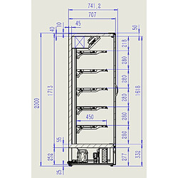 Chambre Froide Murale Marco 1.9 - Combisteel