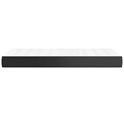 Avis Maison Chic Matelas de lit à ressorts ensachés, Matelas doux Noir 80x200x20 cm Similicuir -GKD29127