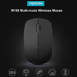 Universal Souris optique sans fil silencieuse avec Bluetooth 3.0 / 4.0 RF 2,4 g Mini Mini souris sans bruit pour PC Windows pas cher