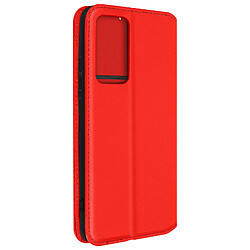 Avizar Housse Xiaomi 12 Pro Clapet Portefeuille Support Vidéo rouge