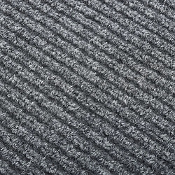 vidaXL Tapis 100x100 cm gris