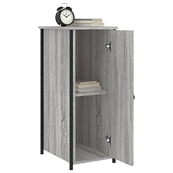 Acheter Maison Chic Lot de 2 Tables de chevet - Tables de Nuit sonoma gris 32x42x80cm bois d'ingénierie