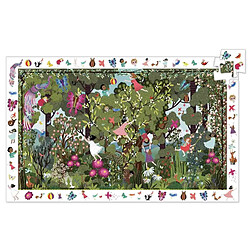 Djeco DJ07512 - Puzzle d'observation Jeux au jardin 100 pièces 