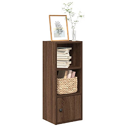 vidaXL Bibliothèque chêne marron 31x24x77 cm bois d'ingénierie