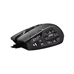 EVGA X15 MMO Souris Jeu Avec Fil USB 16000DPI 20 Boutons Noir