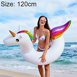 Wewoo Bouée pour piscine, taille: 120cm Flotteur gonflable en forme de licorne en de flottante