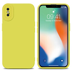 Cadorabo Coque iPhone XS MAX Etui en Jaune