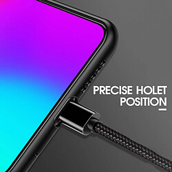 Acheter Wewoo Coque Pour Galaxy A8s Gradient Color Glass Case Violet