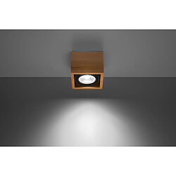 Avis Sollux Plafonniers encastrables Square Flush Light Bois Naturel GU10