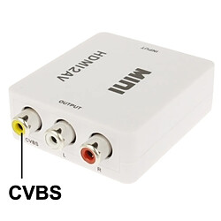 Avis Wewoo Mini HDMI à décodeur audio CVBS