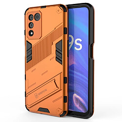 Coque en TPU anti-griffes avec béquille, orange pour votre Oppo K9s 5G