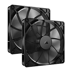 Pack de 2 ventilateurs PWM 140mm - CORSAIR - RS140 