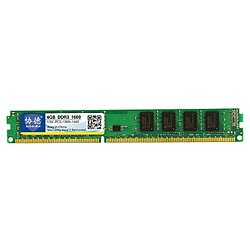 Wewoo Mémoire vive RAM DDR3 1600 MHz 4GB 1.5V Module de à compatibilité totale pour PC bureau