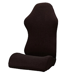 Housse De Protection Pour Fauteuil Pivotant Pour Ordinateur Extensible, Café pas cher