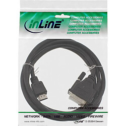 InLine HDMI - DVI-D 1.5m noir (17664E)