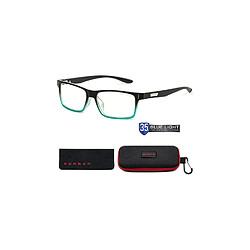 Acheter GUNNAR Lunettes anti lumière bleue enfant - CRUZ 12-18 ANS | Couleur : ONYX-TEAL | Teintes : CLEAR (35% de filtration de la lumière bleue)