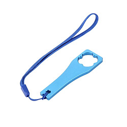 Avis Wewoo Pour GGoPro HERO6 / 43225 bleu session / 4 session / 43163 + / 3/2/3, Xiaomi et d'autres caméras d'action L'alliage d'aluminium de commande numérique par ordinateur de serrent l'outil de clé de chapeau de vis