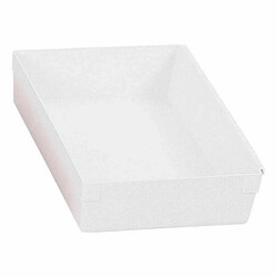 BigBuy Home Boîte Multiusage Modulaire Blanc 22,5 x 15,5 x 5,3 cm (12 Unités)