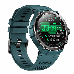 Hm09 Smart Watch Écran Hd 1.32 Pouces Appel Bluetooth Fréquence Cardiaque Surveillance De La Pression Artérielle Vert