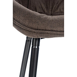 Non Tabouret de bar Gibson en tissu pas cher