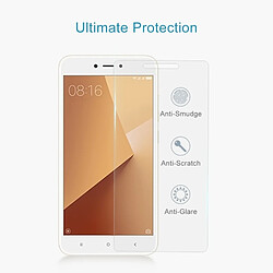 Wewoo Verre trempé 100 PCS pour Xiaomi Redmi Note 5A 0.26mm 9H Surface Dureté 2.5D Antidéflagrant Non-plein Écran Film pas cher