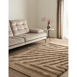 Avis Hadorn Tapis shaggy 245x160 brun Thun Avis