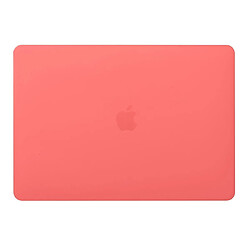 Wewoo Housse Coque Mac Étui de protection pour ordinateur portable de style givré MacBook Pro 13,3 pouces A1989 2018 rouge corail