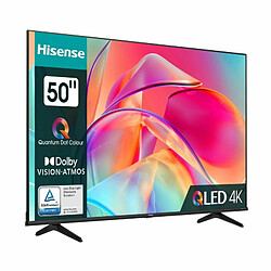 Téléviseur 4K QLED 50'' 127 cm HISENSE 50E77KQ