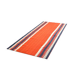 Avis Vidal Tapis de laine 351x148 rouge Jajim