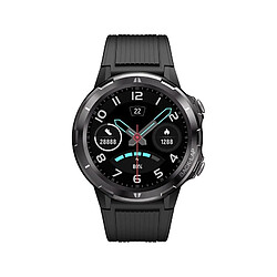 Chrono Montre Connectée pour Femmes Homme avec Moniteur De Sommeil Fréquence Cardiaque Toute La Journée 5ATM étanche pour Android iOS-Noir