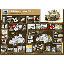 Bronco Models Maquette Véhicule M1114 Up-armored Tactical Vehicle