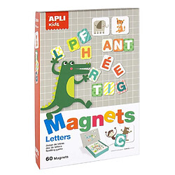 Set de 60 magnets Apli Kids Lettres