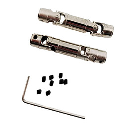 Avis 2x Arbre D'entraînement De Joint De Voiture Pour MN91K MN45 MN99S WPL B24 C14 C14K C24K Argent