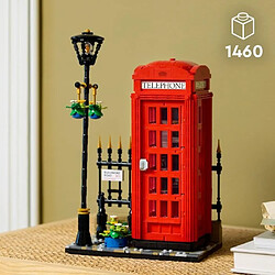 LEGO Ideas 21347 Cabine Téléphonique Londonienne Décoration Maison pour les Anglophiles