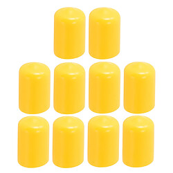 Accessoires de billard de protecteur de cue de piscine de 10 morceaux durables pour le snooker jaune pas cher