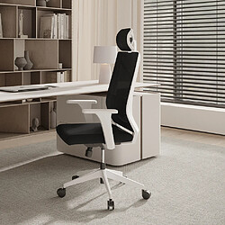 Avis ICONIK INTERIOR Chaise de bureau ergonomique avec roulettes et accoudoirs - Ergal Orange