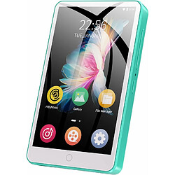 Vendos85 Lecteur MP3 de 3,5 pouce avec Bluetooth vert