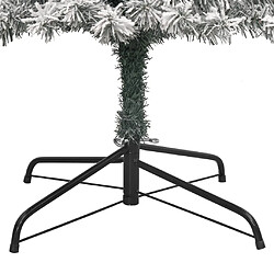 Acheter vidaXL Sapin de Noël mince avec support et flocon de neige 270 cm PVC